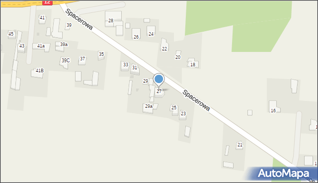 Strzałków, Strzałków, 27, mapa Strzałków