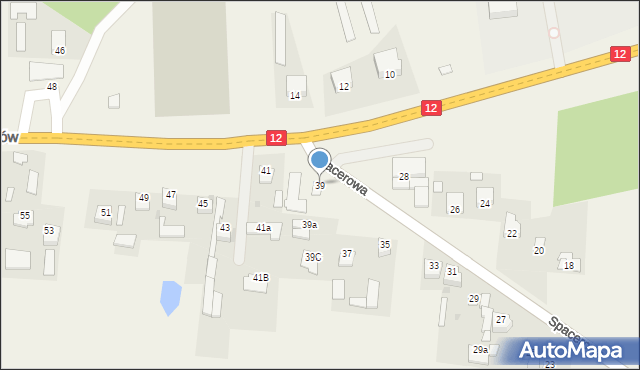 Strzałków, Strzałków, 39, mapa Strzałków