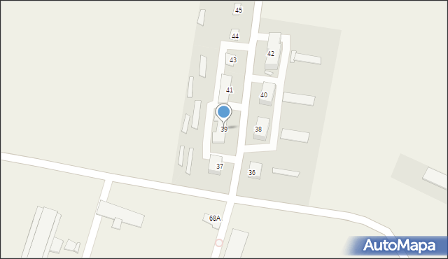 Strzałkowo, Strzałkowo, 39, mapa Strzałkowo