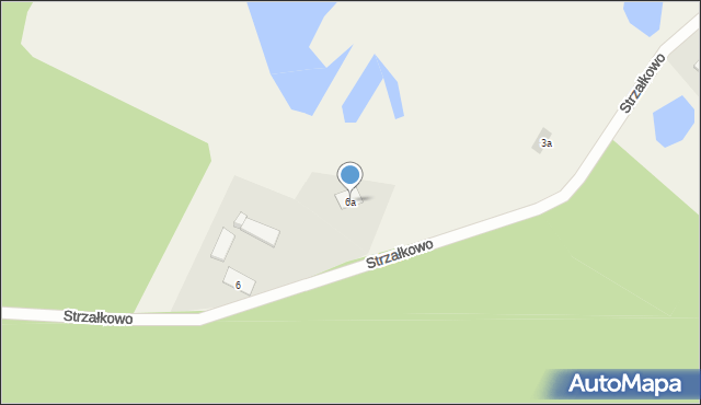Strzałkowo, Strzałkowo, 6a, mapa Strzałkowo