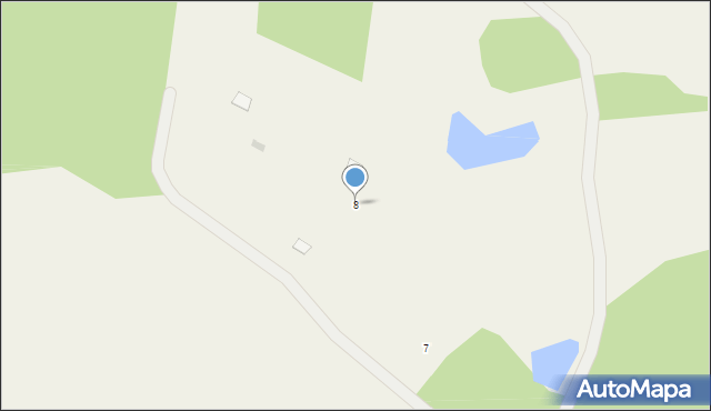 Strzałkowo, Strzałkowo, 8, mapa Strzałkowo