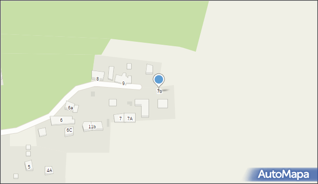 Strzebielinko, Strzebielinko, 7b, mapa Strzebielinko