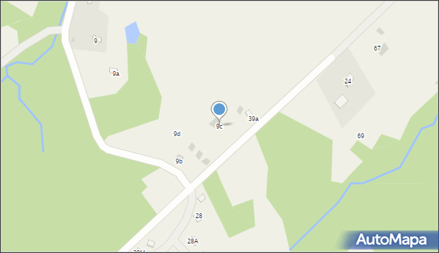 Strzebowiska, Strzebowiska, 9c, mapa Strzebowiska