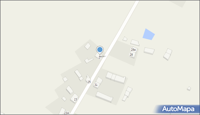 Strzeczona, Strzeczona, 27, mapa Strzeczona