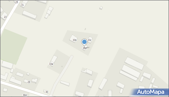 Strzeczona, Strzeczona, 33d, mapa Strzeczona