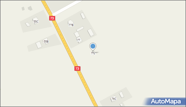Strzegocice, Strzegocice, 77c, mapa Strzegocice