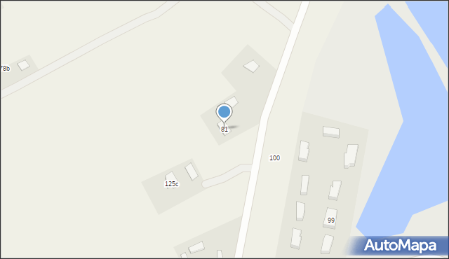 Strzegocice, Strzegocice, 81, mapa Strzegocice