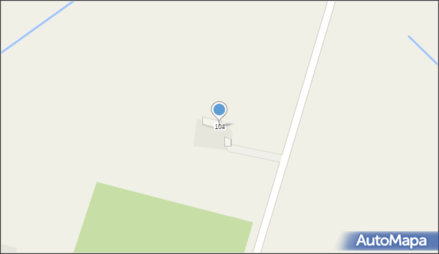 Strzegocin, Strzegocin, 104, mapa Strzegocin