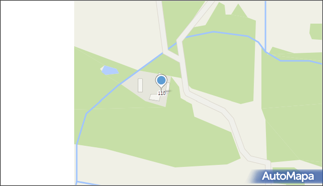 Strzegocin, Strzegocin, 110, mapa Strzegocin