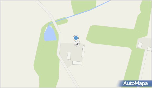 Strzegocin, Strzegocin, 114, mapa Strzegocin