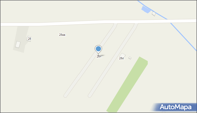 Strzegocin, Strzegocin, 26n, mapa Strzegocin