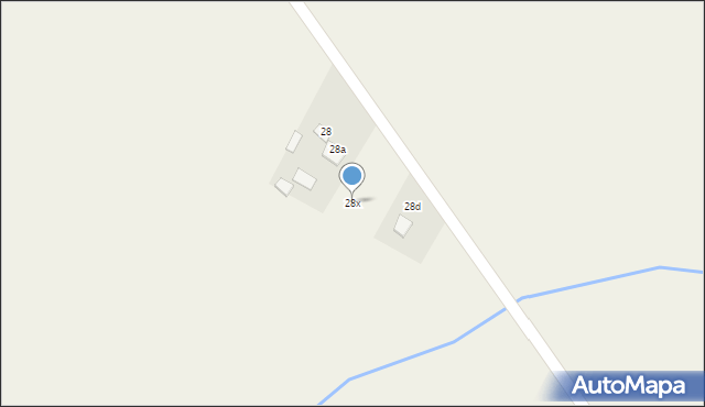Strzegocin, Strzegocin, 28x, mapa Strzegocin