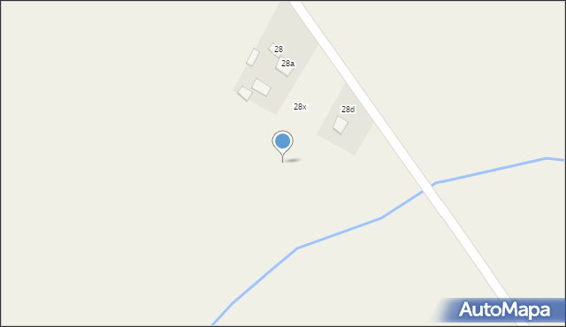 Strzegocin, Strzegocin, 28z, mapa Strzegocin