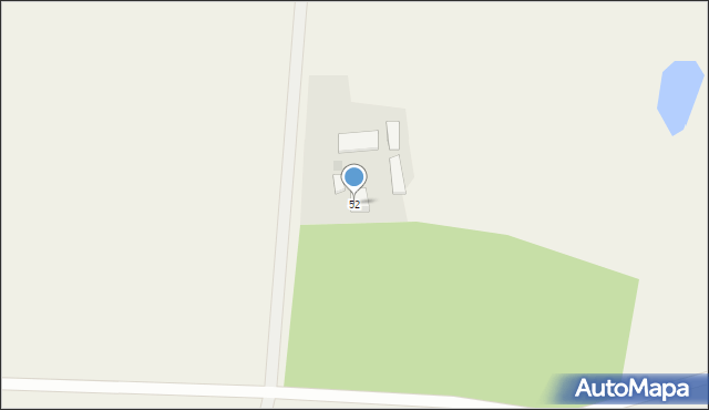 Strzegocin, Strzegocin, 52, mapa Strzegocin