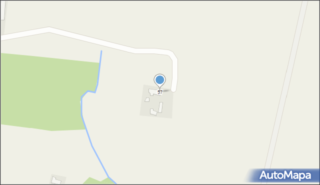 Strzegocin, Strzegocin, 57, mapa Strzegocin