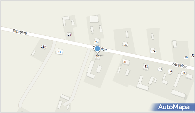 Strzelce, Strzelce, 30, mapa Strzelce