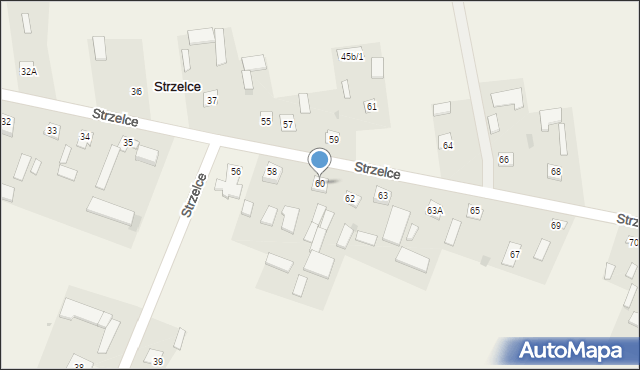 Strzelce, Strzelce, 60, mapa Strzelce