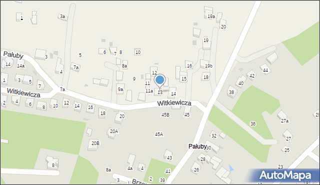 Strzelce, Strzelce, 13, mapa Strzelce
