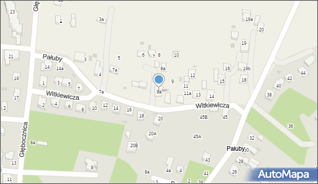 Strzelce, Strzelce, 9a, mapa Strzelce