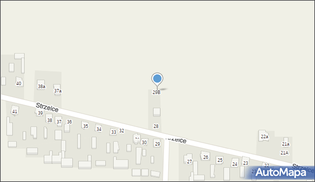 Strzelce, Strzelce, 29b, mapa Strzelce