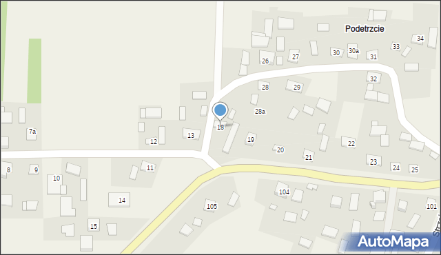 Strzelce, Strzelce, 18, mapa Strzelce