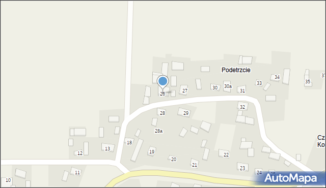 Strzelce, Strzelce, 26, mapa Strzelce
