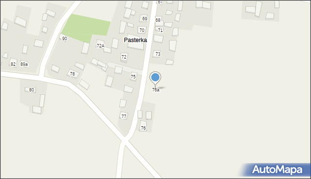 Strzelce, Strzelce, 76a, mapa Strzelce