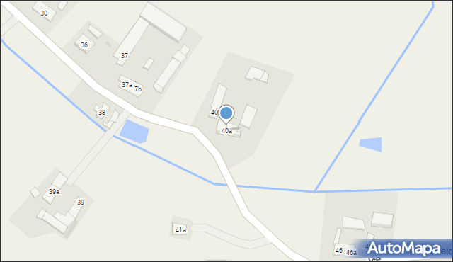 Strzelce, Strzelce, 40a, mapa Strzelce