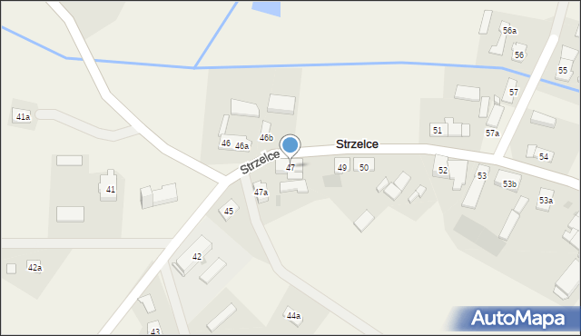 Strzelce, Strzelce, 47, mapa Strzelce