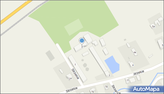Strzelce, Strzelce, 2, mapa Strzelce