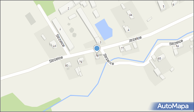 Strzelce, Strzelce, 78, mapa Strzelce