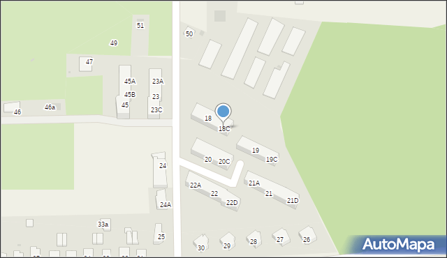 Strzelce, Strzelce, 18C, mapa Strzelce