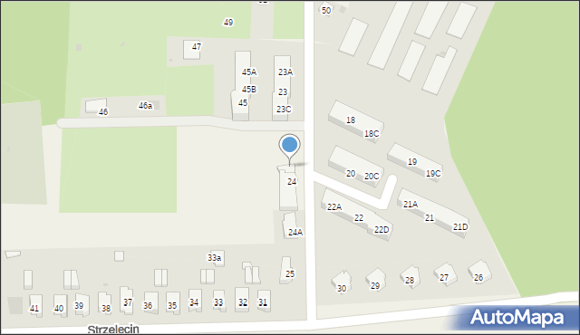 Strzelce, Strzelce, 24B, mapa Strzelce
