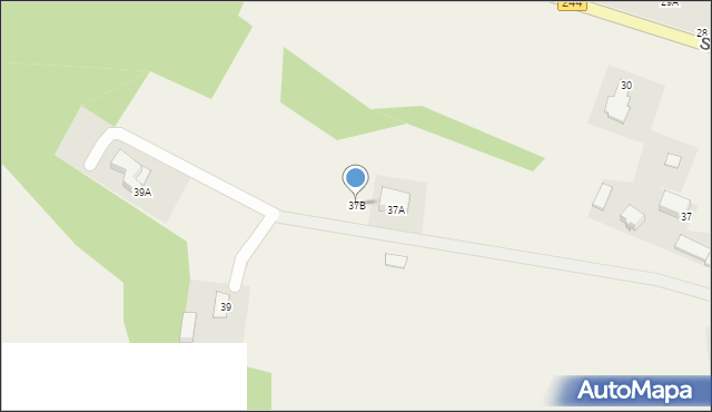 Strzelce Dolne, Strzelce Dolne, 37B, mapa Strzelce Dolne