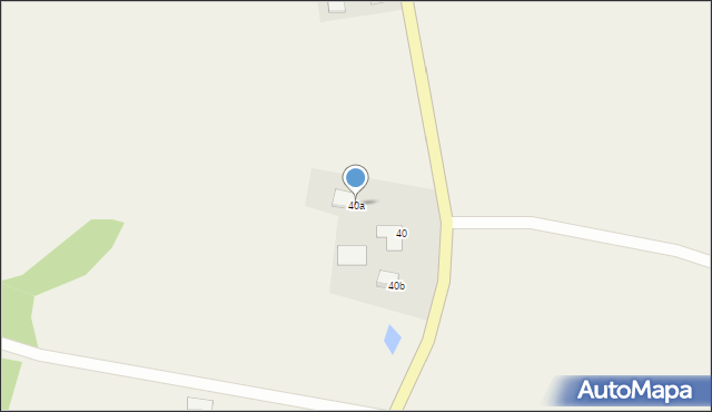 Strzelce Dolne, Strzelce Dolne, 40a, mapa Strzelce Dolne