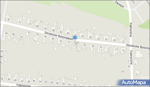 Strzelce Opolskie, Strzelców Bytomskich, 35, mapa Strzelce Opolskie