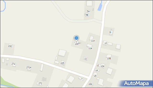 Strzelce Wielkie, Strzelce Wielkie, 11b, mapa Strzelce Wielkie