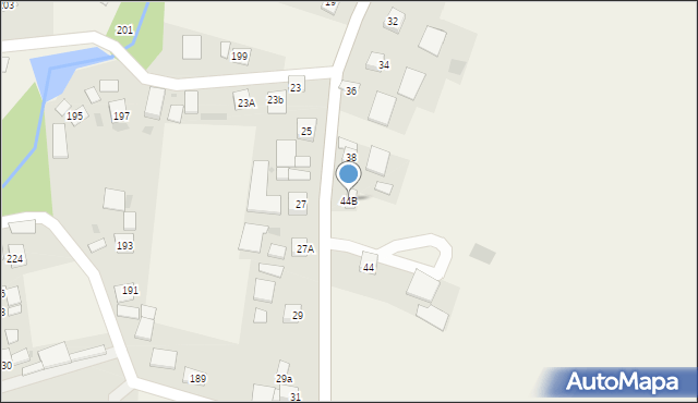 Strzelce Wielkie, Strzelce Wielkie, 44B, mapa Strzelce Wielkie