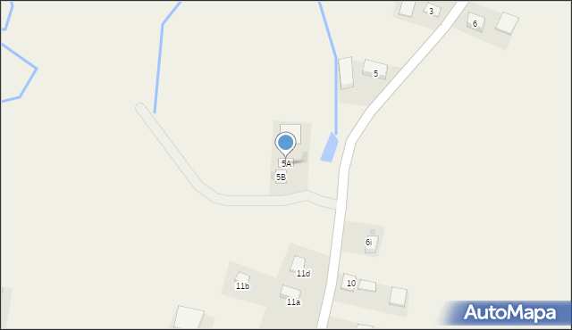 Strzelce Wielkie, Strzelce Wielkie, 5A, mapa Strzelce Wielkie