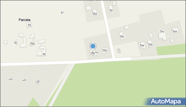 Strzelcew, Strzelcew, 55c, mapa Strzelcew