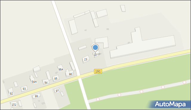Strzelczyki, Strzelczyki, 22, mapa Strzelczyki