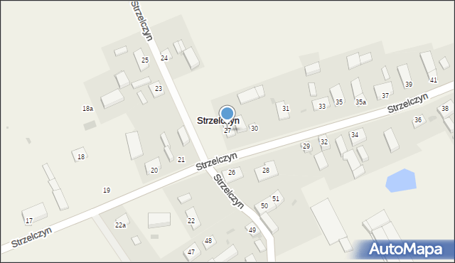 Strzelczyn, Strzelczyn, 27, mapa Strzelczyn