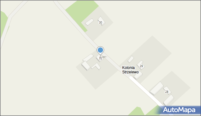 Strzelewo, Strzelewo, 31, mapa Strzelewo