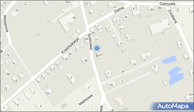 Strzelin, Staromiejska, 39, mapa Strzelin