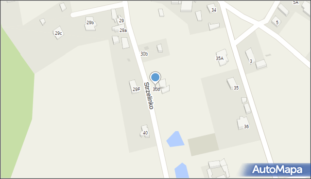 Strzelinko, Strzelinko, 30d, mapa Strzelinko