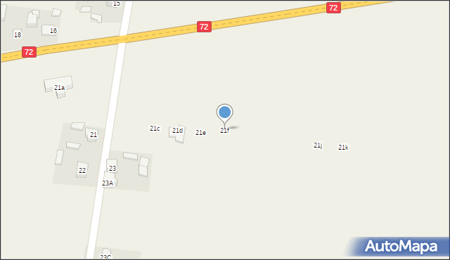 Strzelna, Strzelna, 21f, mapa Strzelna