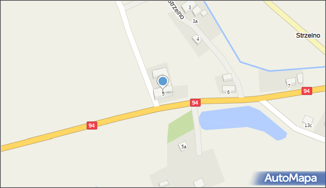 Strzelno, Strzelno, 5, mapa Strzelno
