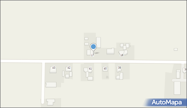 Strzelno Klasztorne, Strzelno Klasztorne, 17a, mapa Strzelno Klasztorne