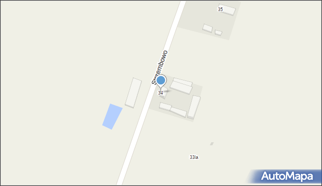 Strzembowo, Strzembowo, 34, mapa Strzembowo