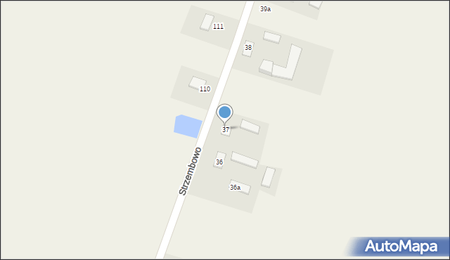 Strzembowo, Strzembowo, 37, mapa Strzembowo